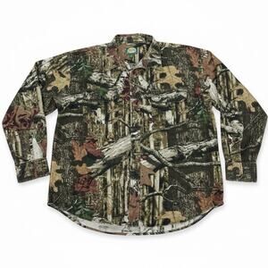 Cabela's Shirt XL XLarge Mossy Oak Break-Up Infinity Camo Long Sleeve Hunting
